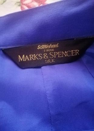Marks&spencer шёлковая юбка.4 фото