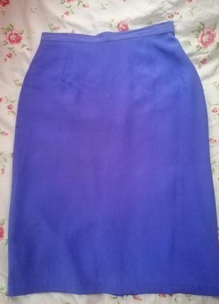 Marks&spencer шёлковая юбка.5 фото