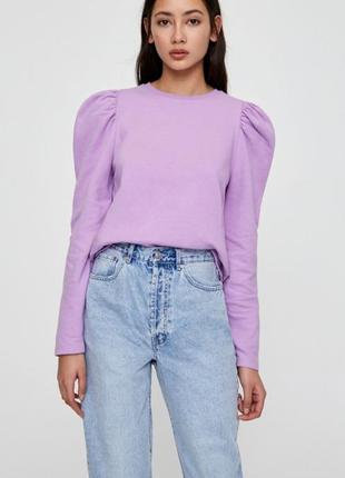 Світшот кофта лонгслів реглан zara pull&bear2 фото