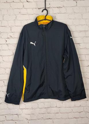 Куртка вітровка олімпійка чоловіча спортивна puma футбольна 2008-2009 року вінтажна