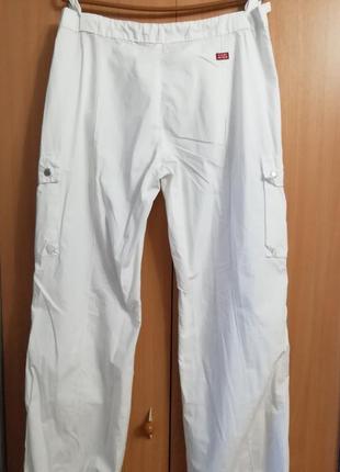 Белые летние штаны yes miss, размер xl2 фото