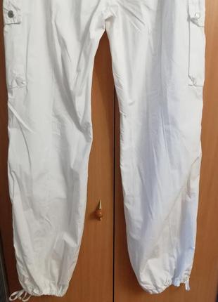 Білі літні штани yes miss, розмір xl3 фото