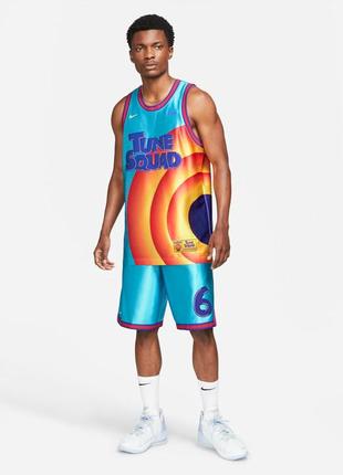 Костюм комплект nike dri-fit space jam футболка шорты dj3864-434 dj3869 оригинал