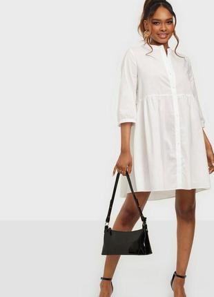 Біле плаття -сорочка vero moda3 фото