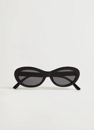 Окуляри, сонцезахисні, чорні, манго, mango