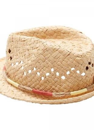 Шляпа для дівчинки kiabi we275 обхват головы 53-54 (рост 134-140) бежевий  67521