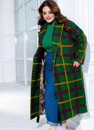Жіноче пальто на весну великі розміри і норма2 фото