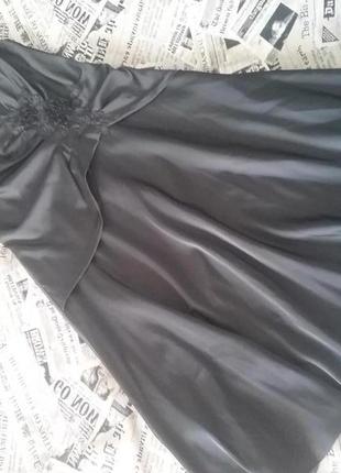 Черное вечернее платье1 фото