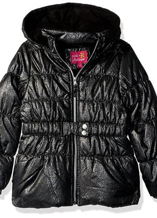 Супер куртка, зима, новая, pink platinum, р.3т