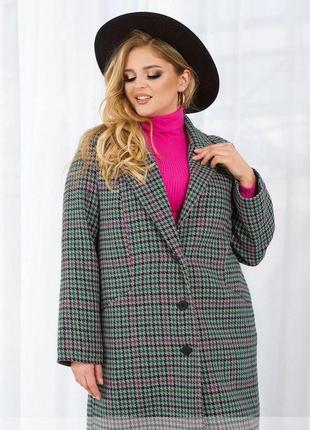 Стильные женские пальто размеры 50-682 фото