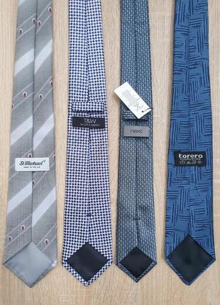 Краватка брендова з поліестеру, галстук2 фото