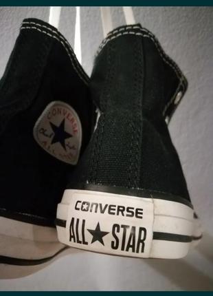 Кеди унісекс converse chuck taylor all star hi black m9160c6 фото