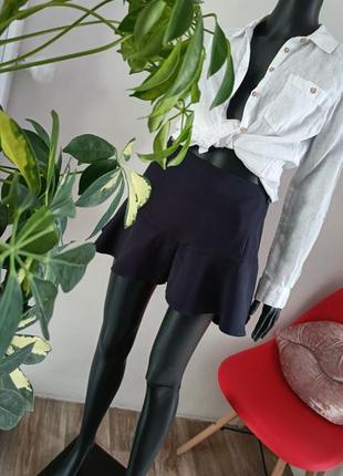 Класні шорти з обопками під юбку,класные шорты с оборками 💙3 фото