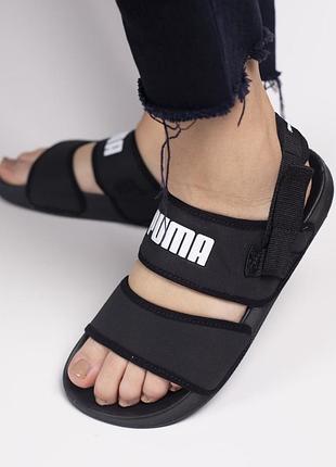 Женские сандали puma sandal black#пума