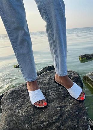 Шлепанцы натуральная кожа 36_40