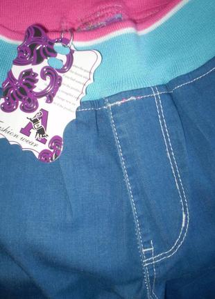 Нові джинси турція 158р. 13років на дівчинку, бавовна6 фото