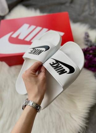 Жіночі літні тапочки nike slides🆕 жіночі шльопанці найк