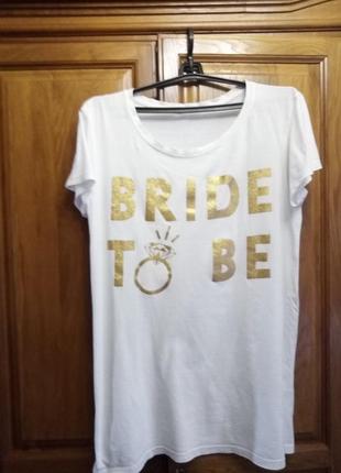 3 дня!набор удлиненная белая футболка с золотистой надписью +вьетнамки2 фото