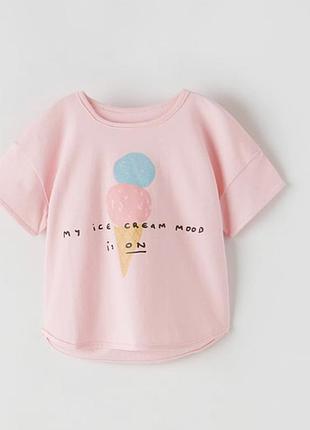 Футболка zara 80 см