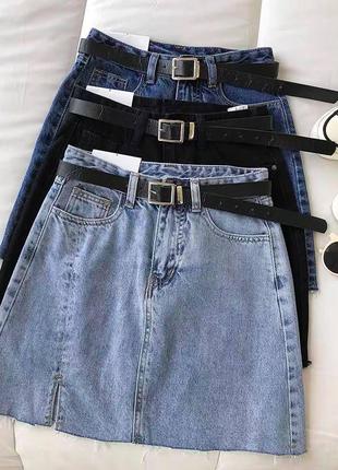 Джинсова спідниця