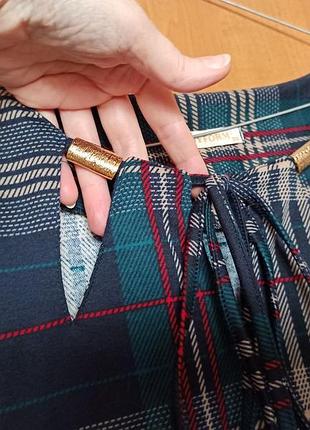 Стильное платье в клетку 4