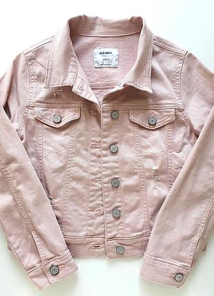 Джинсова куртка піджак джинсовці old navy 10-11 140 146