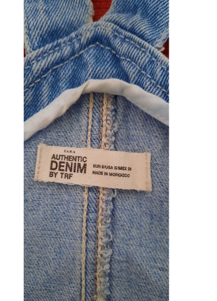 Сарафан джинсовый zara 3