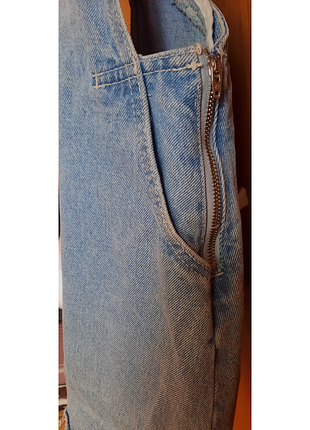 Сарафан джинсовый zara 4