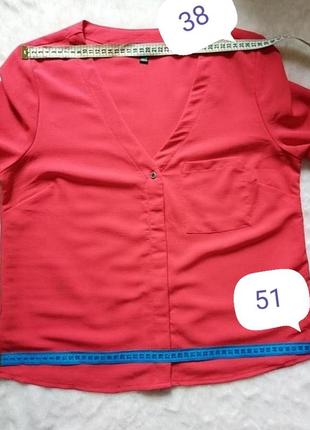 ❤️ червона блуза new look6 фото
