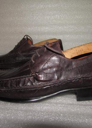 Туфли полностью мягкая натуральная кожа ~ottimo colleziore~ италия р 43