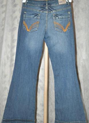 Мужские расклешённые стрейч джинсы ajc10 фото