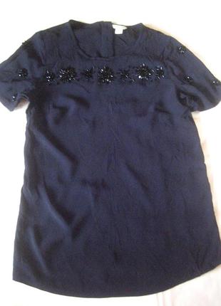 Блуза moonsoon з ручною вишивкою намистинами, стан нової