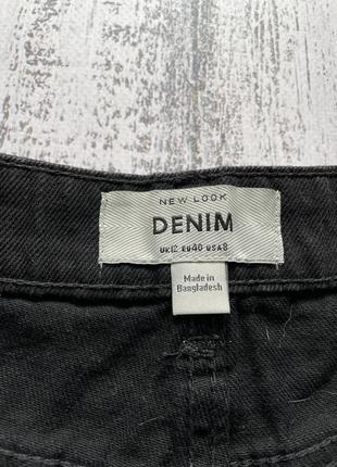 Крутые джинсовые шорты высокая посадка denim размер s-m2 фото