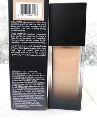 Тональна основа huda beauty #fauxfilter foundation-  panna cotta 130g4 фото