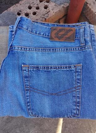 Мужские джинсы mc.gordon original / классические светлые штаны на лето от mc.gordon (levis,wrangler)