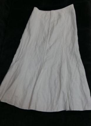 Юбка льняная