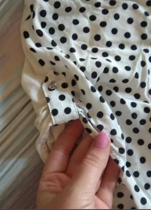 Блуза в горошок orsay4 фото