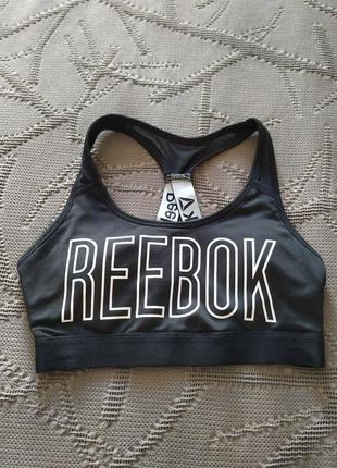 Спортивный топ, бра reebok, xs, оригинал1 фото