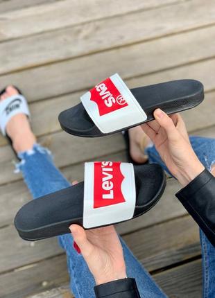 Жіночі літні  шльопанці levis slides🆕 жіночі тапочки3 фото