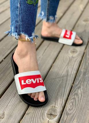 Жіночі літні  шльопанці levis slides🆕 жіночі тапочки5 фото