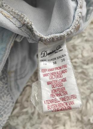 Джинсові шорти з шиттям 10 p від denim co3 фото