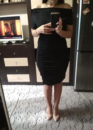 Классическое черное платье