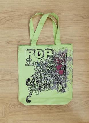 Сумка-шоппер на молнии pop paradise