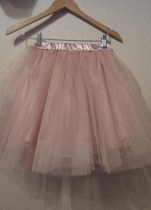 Юбка пачка мини из фатина