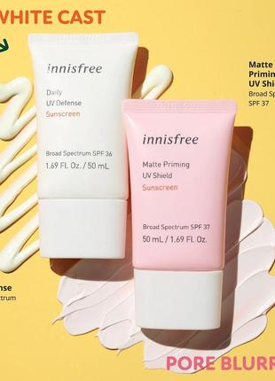 Солнцезащитный крем innisfree daily uv defense sunscreen spf 363 фото