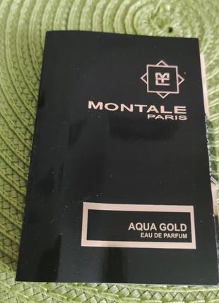 Montale aqua gold парфумована вода (пробник)