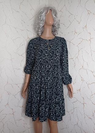 Сукня  в мілку квітку