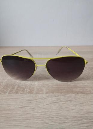 Lasenza стильные солнечные очки авиаторы  градиент