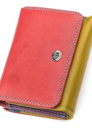 Кошелек женский st leather 18359 (sb403) красочный розовый1 фото