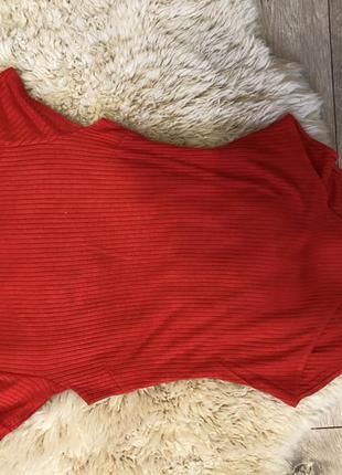 Футболка боді червоного кольору h&m9 фото